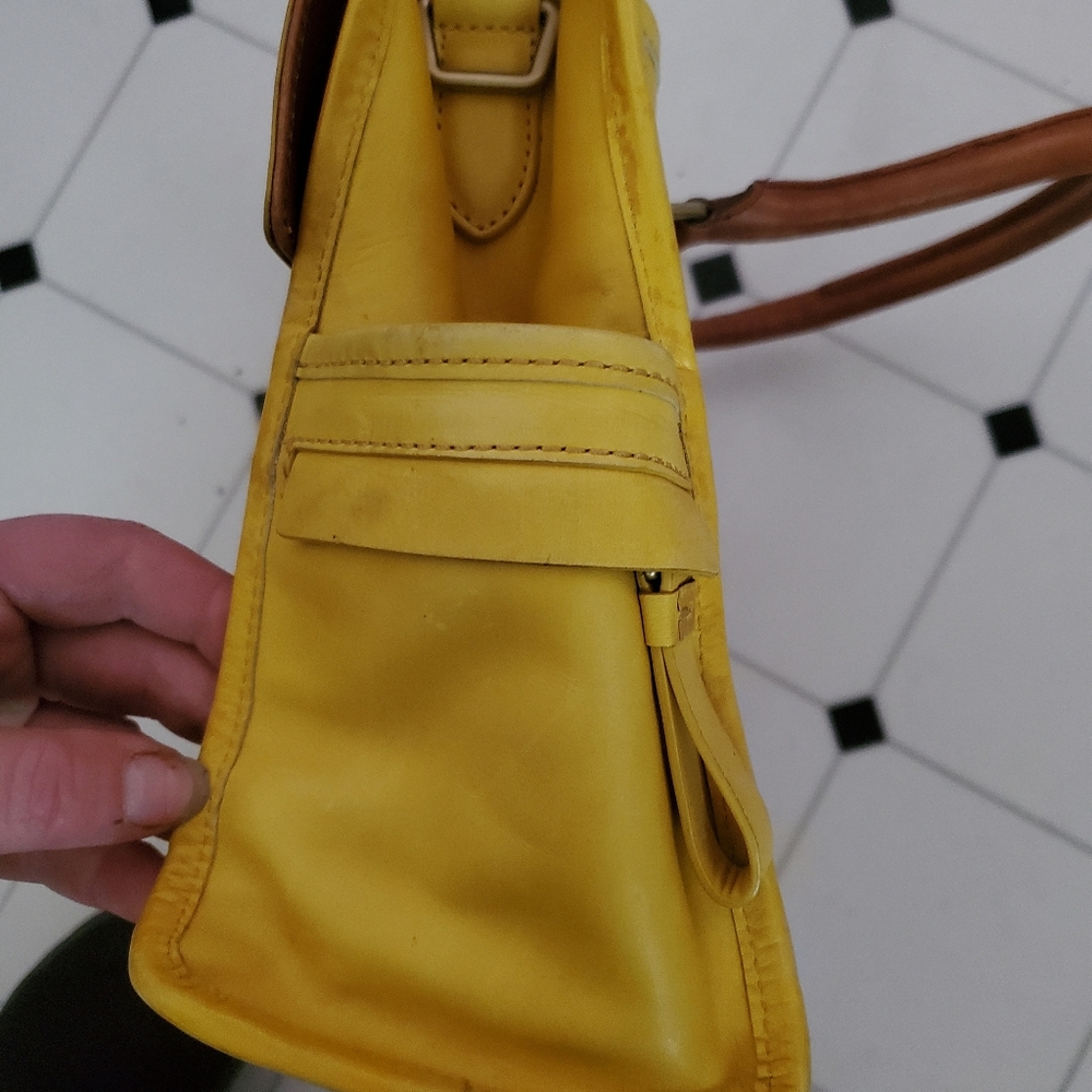 🤎💛New Cole Haan Medium Leather Tote Bag💛🤎 - Picture 13 of 14